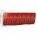 TM24-B - DISPOSITIVO DI SEGNALAZIONE SONORA DI ALLARME INCENDI, ALIM. 24Vcc, ASSORBIMENTO MAX 10mA@24Vcc, DIM. 360x150x70mm, PESO 650g